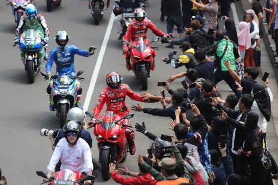 Parade Pembalap MotoGP Mandalika Dimulai dari Istana Merdeka, Presiden Urung Ikut
