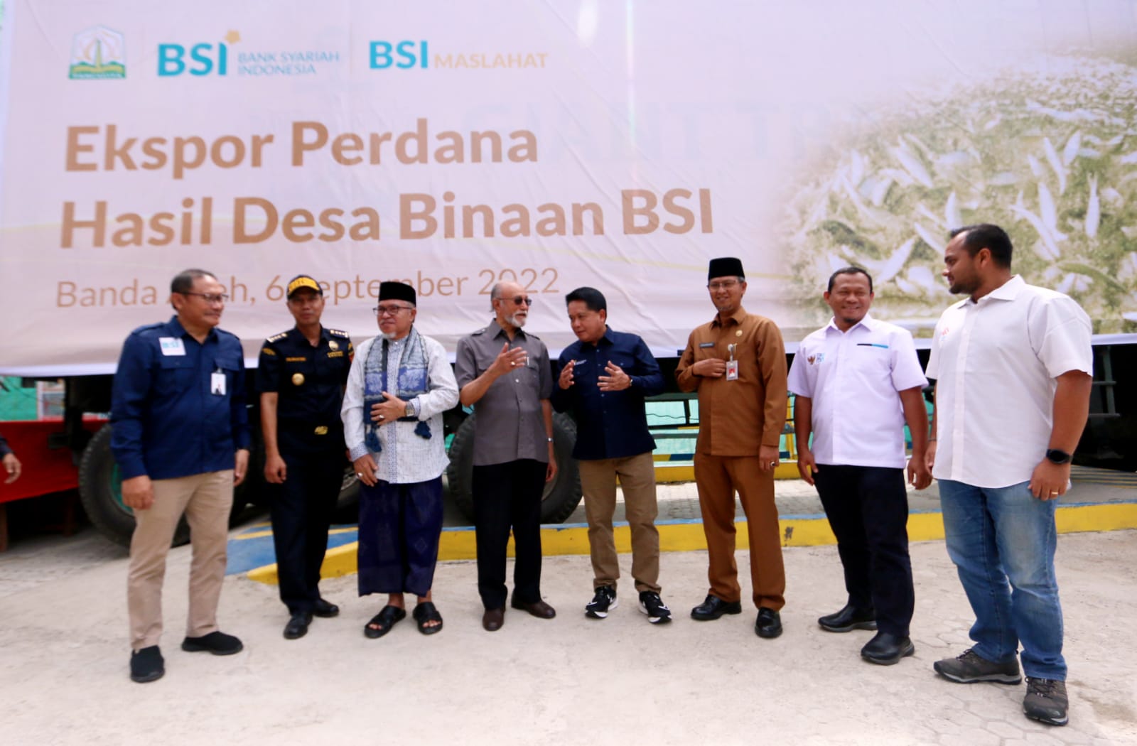 Desa Binaan BSI di Aceh Timur, Ekspor Perdana 60 Ton Bandeng ke Korsel dan Jepang