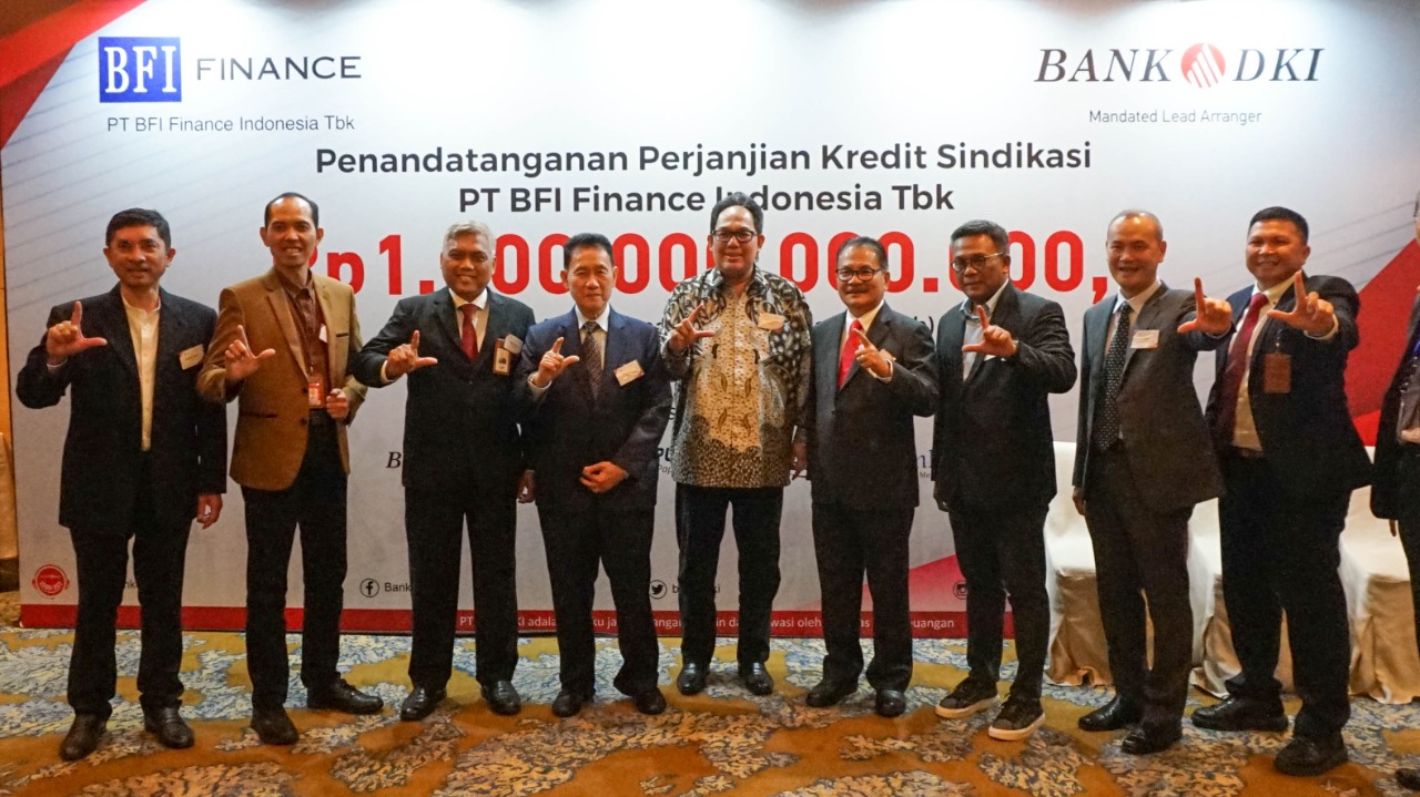 Bank DKI dan Tiga BPD Tanda Tangani Kredit Sindikasi BFI Finance Indonesia Rp1,6 Triliun