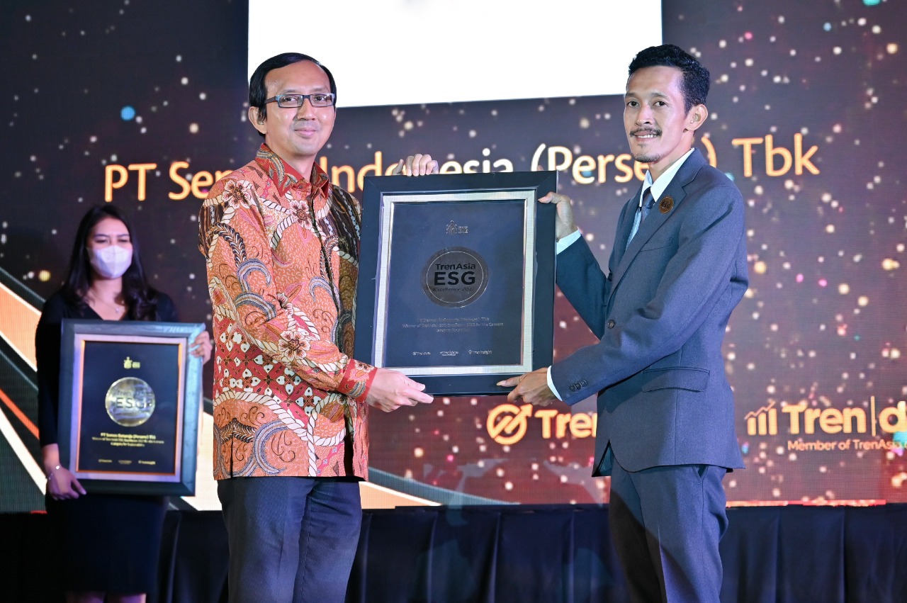 SIG Raih Penghargaan TrenAsia ESG Excellence Awards 2022 dari TrenAsia.Com