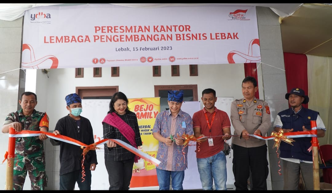 Astra melalui YDBA Resmikan Lembaga Pengembangan Bisnis di Lebak, Banten