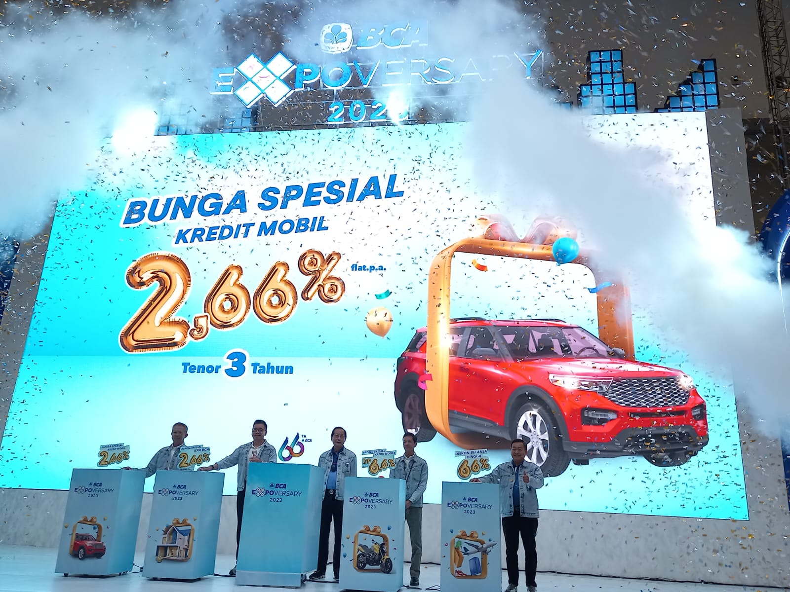 Tawarkan Bunga Rendah, BCA Expoversary 2023 Incar Transaksi Senilai Rp15 Triliun