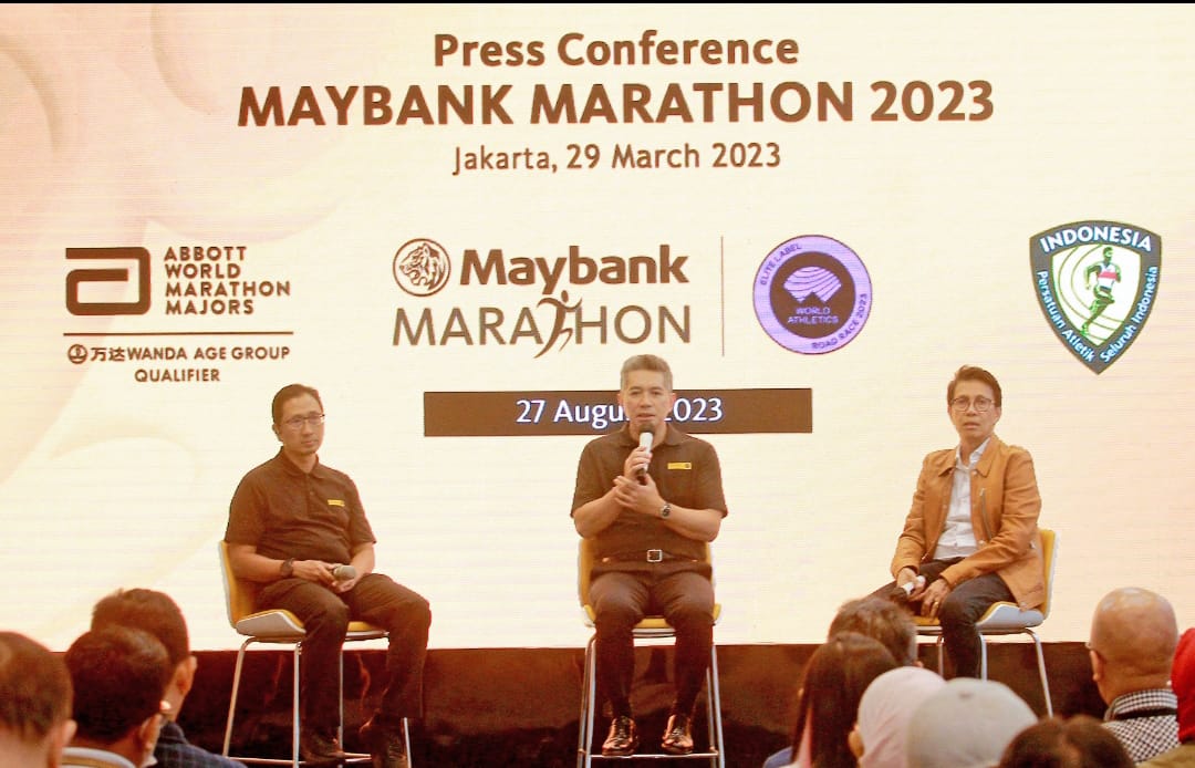 Maybank Indonesia Umumkan Ajang Elite Label Road Race Maybank Marathon 2023 di Bali