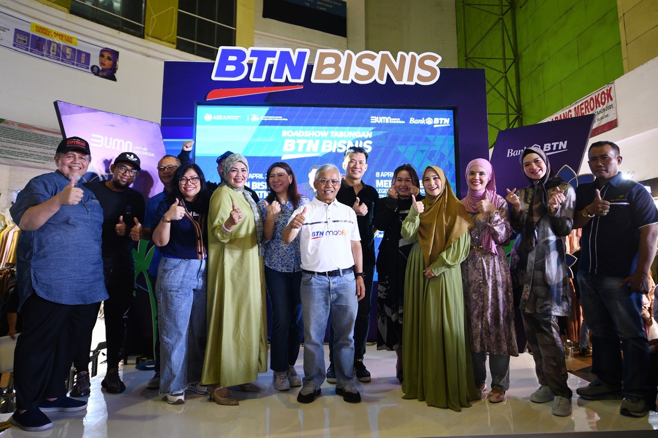 Road Show Tabungan Bisnis, Bank BTN (BBTN) Sasar Saudagar Pasar Tanah Abang Jakarta