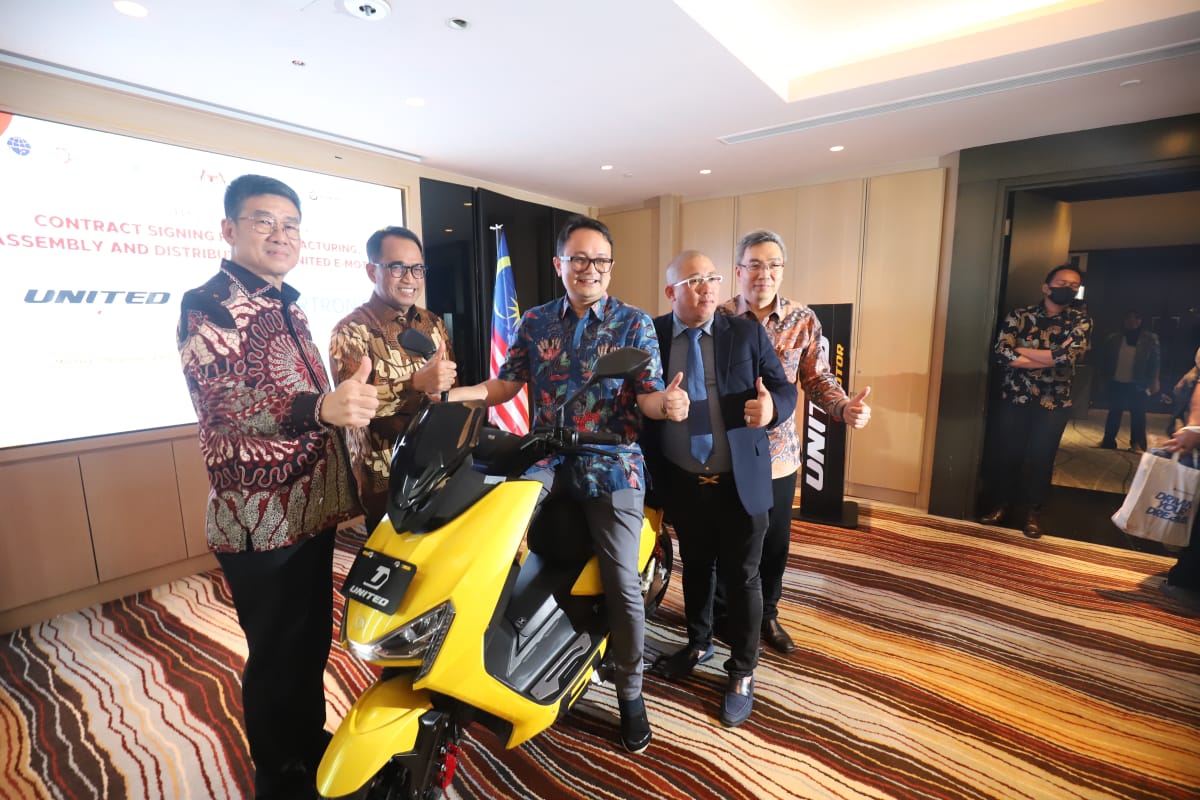 United E-Motor Ekspansi ke Malaysia, Bangun Pabrik Buka Ritel Perluas Jaringan Distribusi