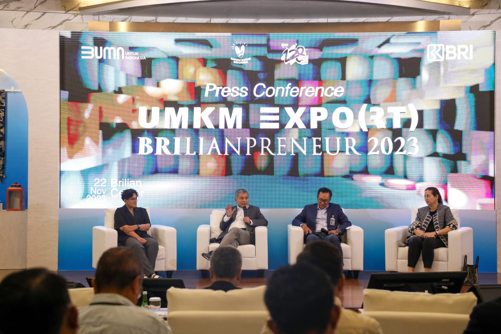 BRI UMKM EXPO(RT) BRILIANPRENEUR: Program Integrasi BRI Berdayakan UMKM Masuk Pasar Global