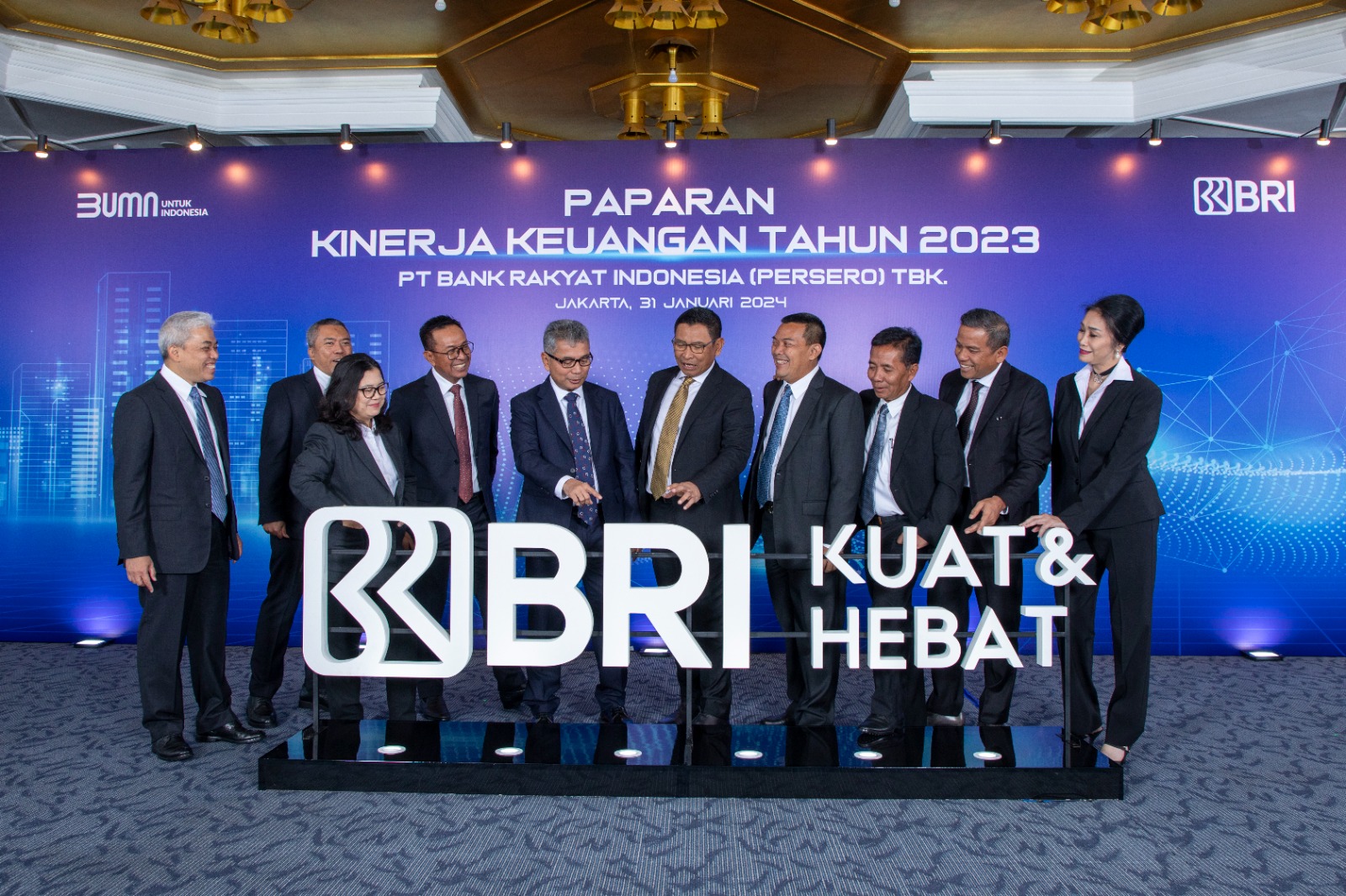 Semakin Kuat dan Hebat, Bank Rakyat Indonesia (BBRI) Cetak Laba Rp60,43 Triliun