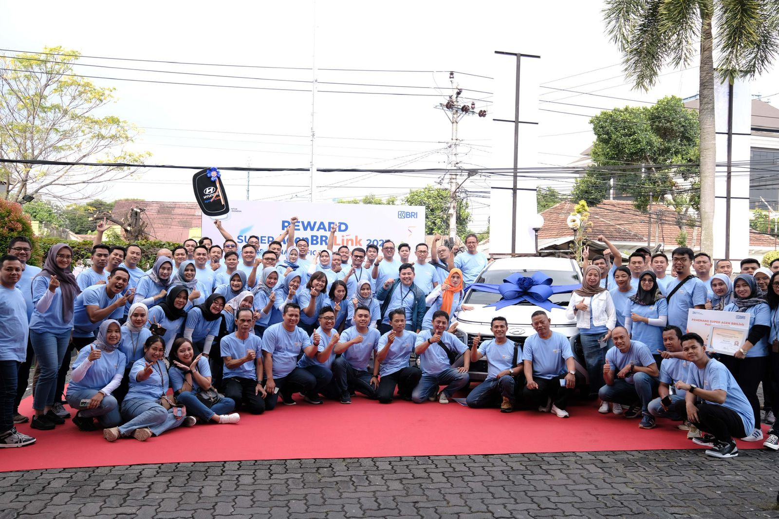 AgenBRILink Berprestasi di Yogyakarta, BRI (BBRI) Berikan Hadiah Mobil
